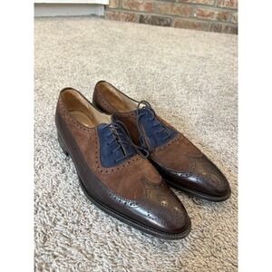 Cordwainer Men's Dress Shoes Oxford Leather Size EU 43 / US 9.5 Goodyear Welted